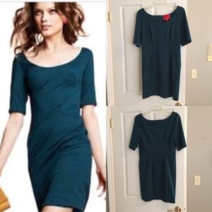 Zac Posen turquoise dress